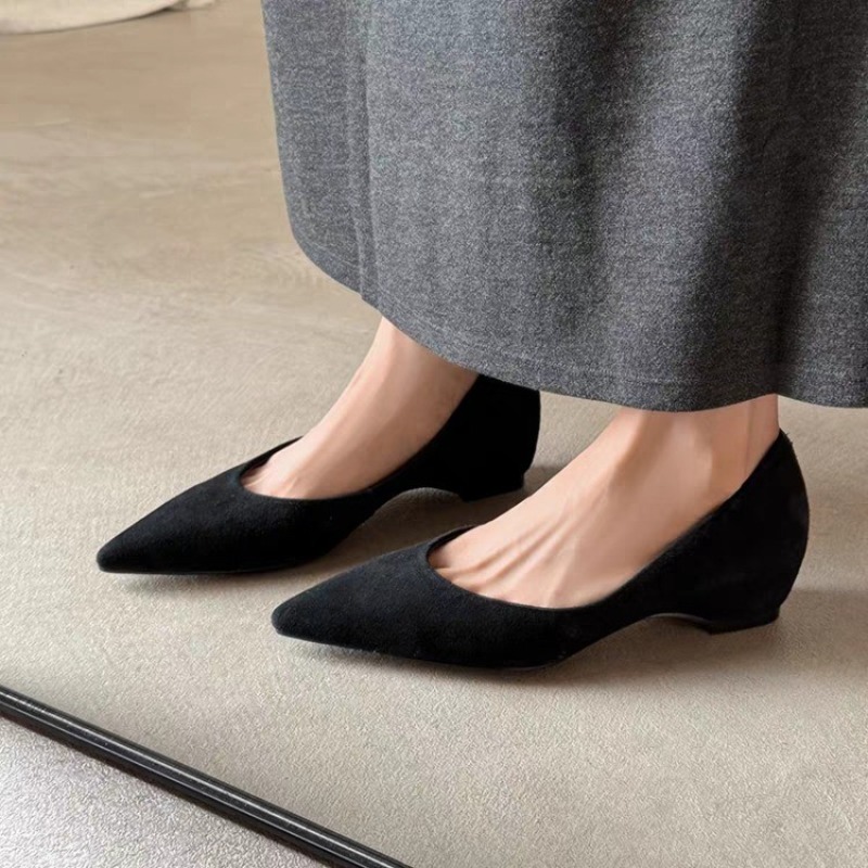 여름용 신상, 캐주얼한 디자인의 뾰족한 앞코 스웨이드  - Women'S Shoes 리뷰 및 가격