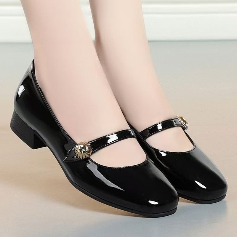 여성용 빈티지 메리 제인 슈즈, 광택이 나는 특허 가죽 - Women'S Shoes 리뷰 및 가격