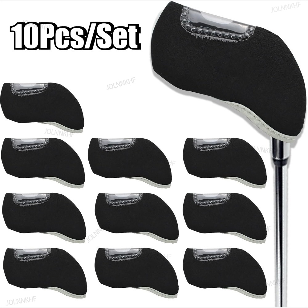 투명 창이 있는 골프 클럽 커버 10개 골프 커버 골프 - Heels 리뷰 및 가격